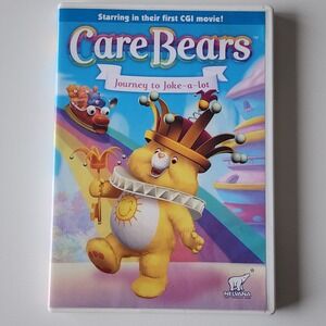 Care Bears Journey to Joke A Lot DVD Movie Funshine Bear CGI Animated Kids 2004
